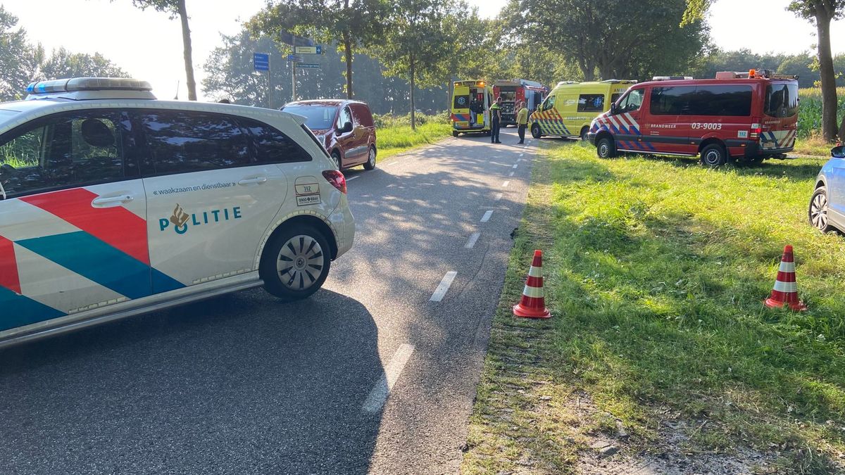 Gewonde bij ongeluk in Kerkenveld