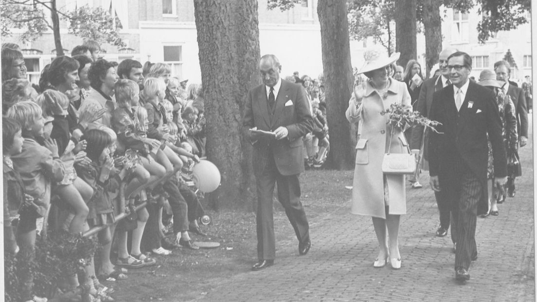Prinses Beatrix bezocht op 25 augustus 1972 een concert ter gelegenheid van 300 jaar Groningens Ontzet