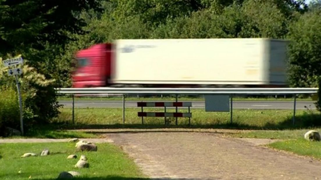 Omwonenden hadden last van het verkeer van de A28 (Rechten: archief RTV Drenthe)