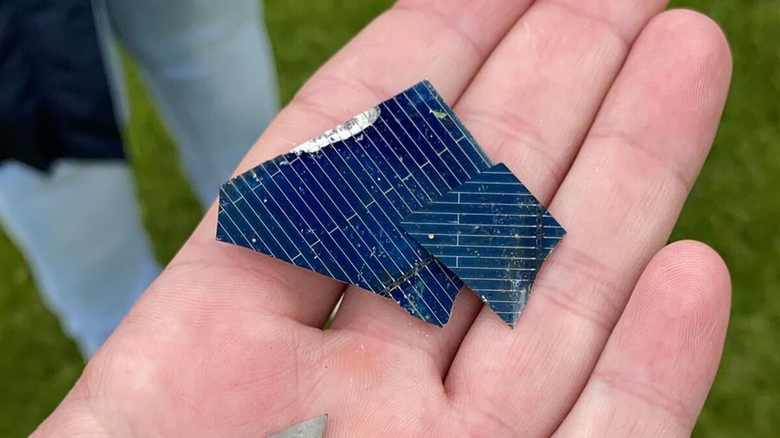 In de omgeving van Gasselternijveen kunnen glassplinters in de tuin liggen