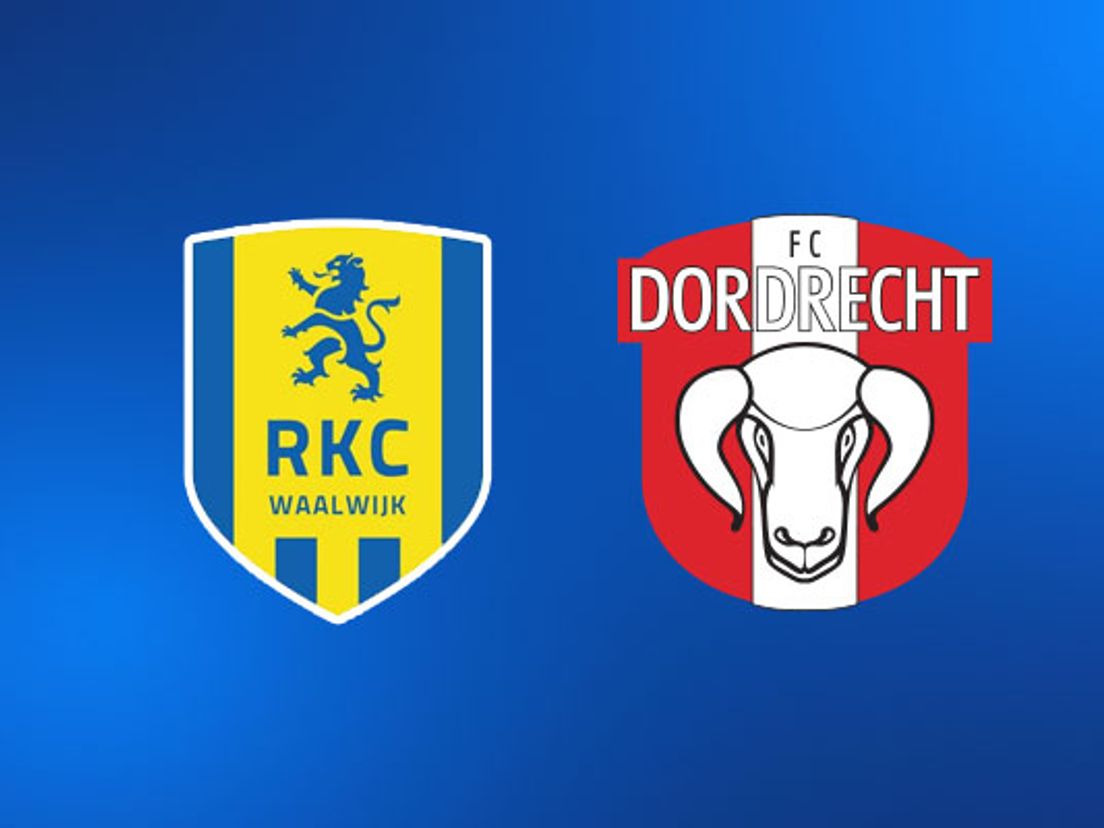 RKC Waalwijk en FC Dordrecht treffen elkaar niet in Waalwijk