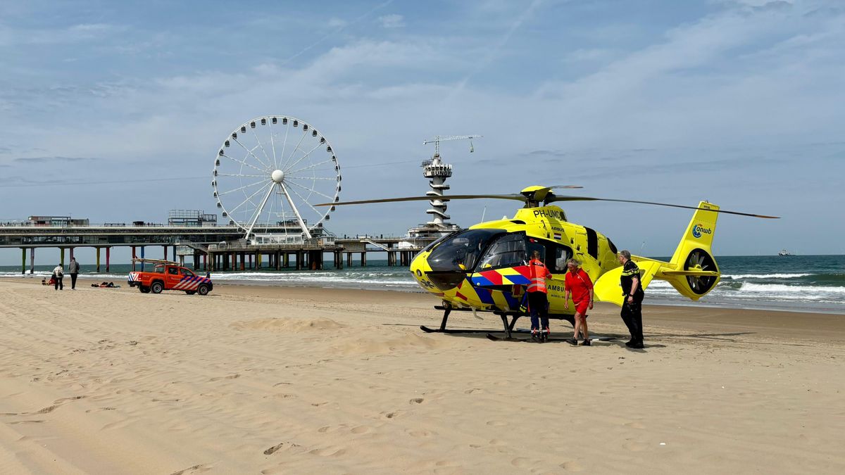 112-nieuws | Traumahelikopter landt op strand Scheveningen - Gewapende overval in Leiden