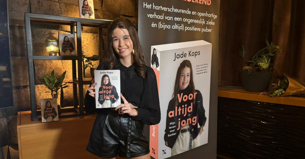 Ongeneeslijke Jade wordt 18 en presenteert eigen boek: 'Misschien de