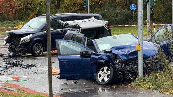 Nederlandse auto crasht in Duitsland