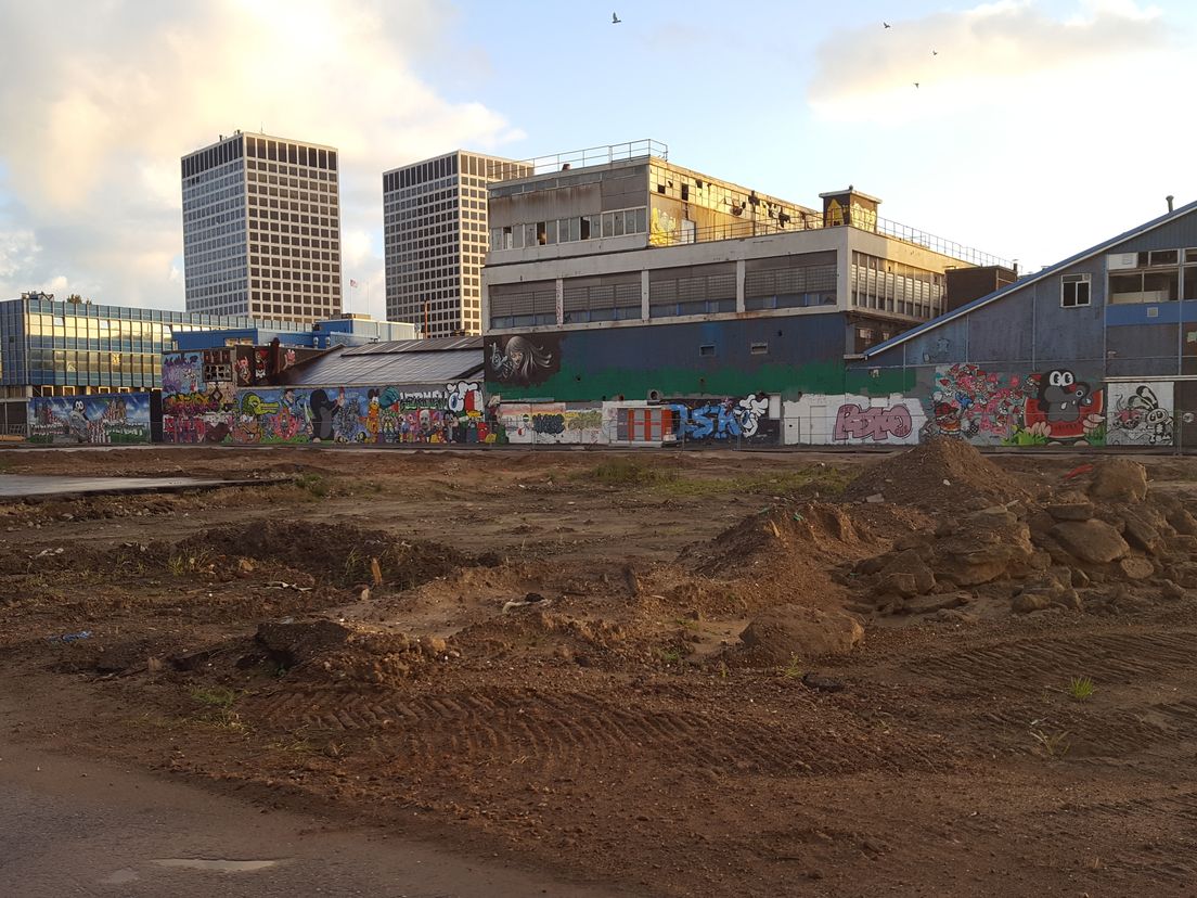 Het terrein van de oude gasfabriek
