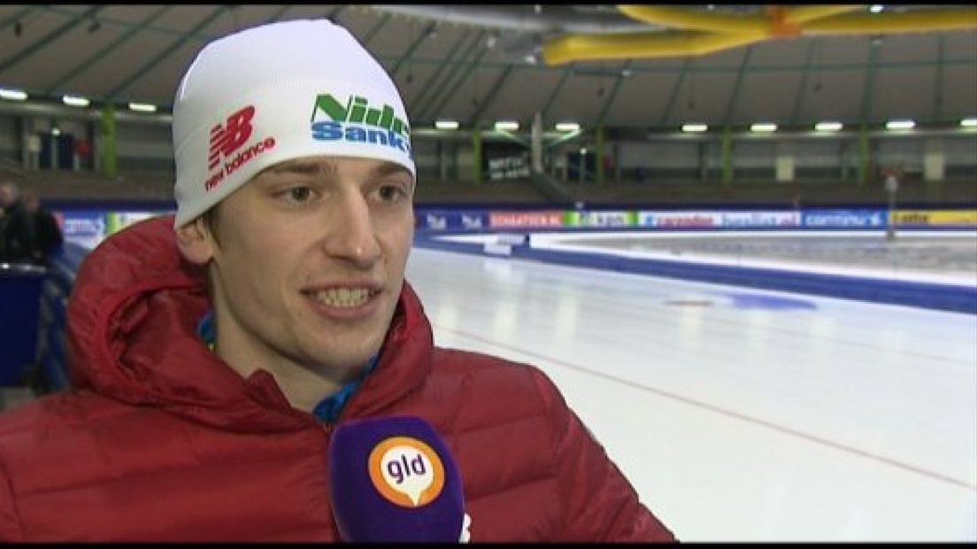 Schaatser Jos de Vos uit Dreumel debuteert in World Cup