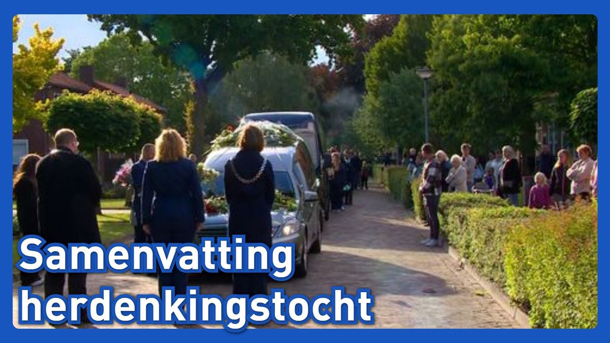 Samenvatting herdenkingstocht Jeffrey en Emma in Beerta