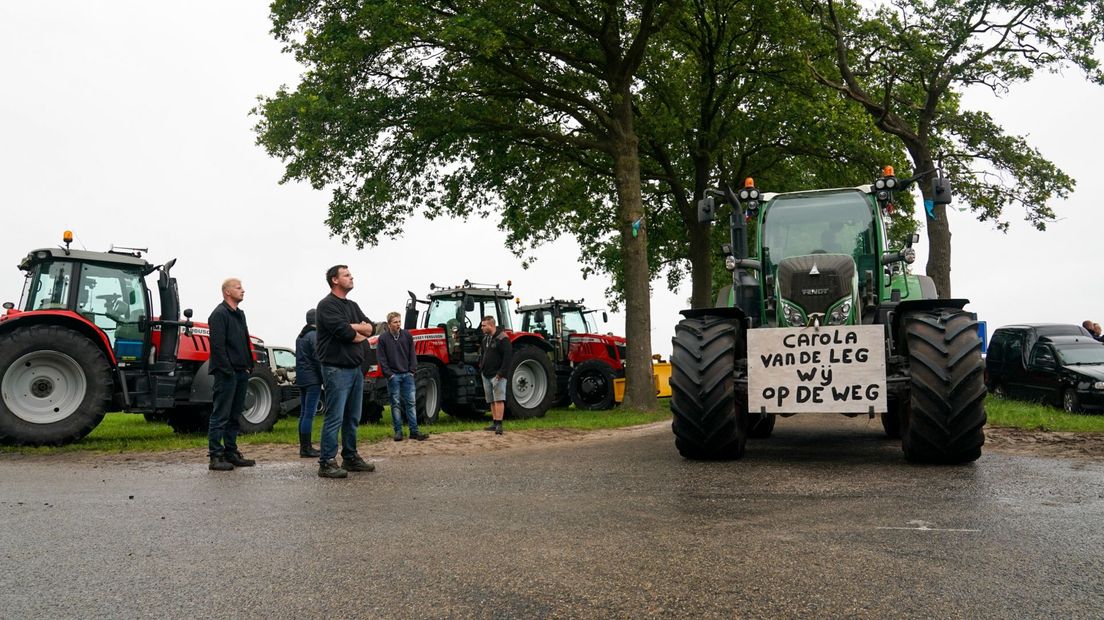 Boeren voerden de afgelopen tijd op meerdere plekken actie  (Rechten: Kim Stellingwerf)