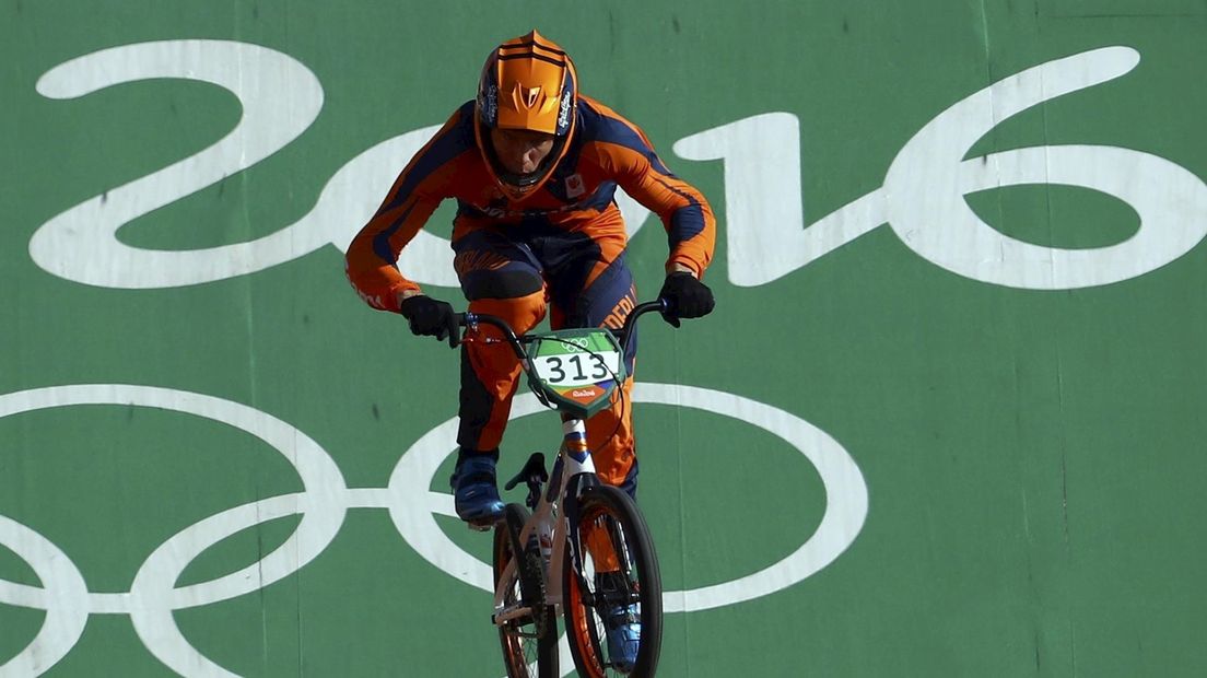 Niek Kimmann tijdens Olympische Spelen in Rio