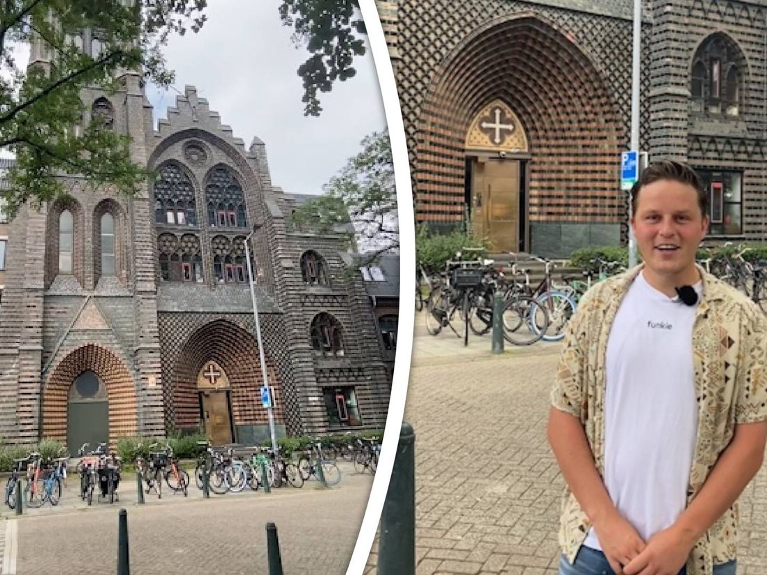 In deze kerk bevindt zich het studentenhuis van Gijs: 'Hier gebeurt alles wat God verboden heeft'