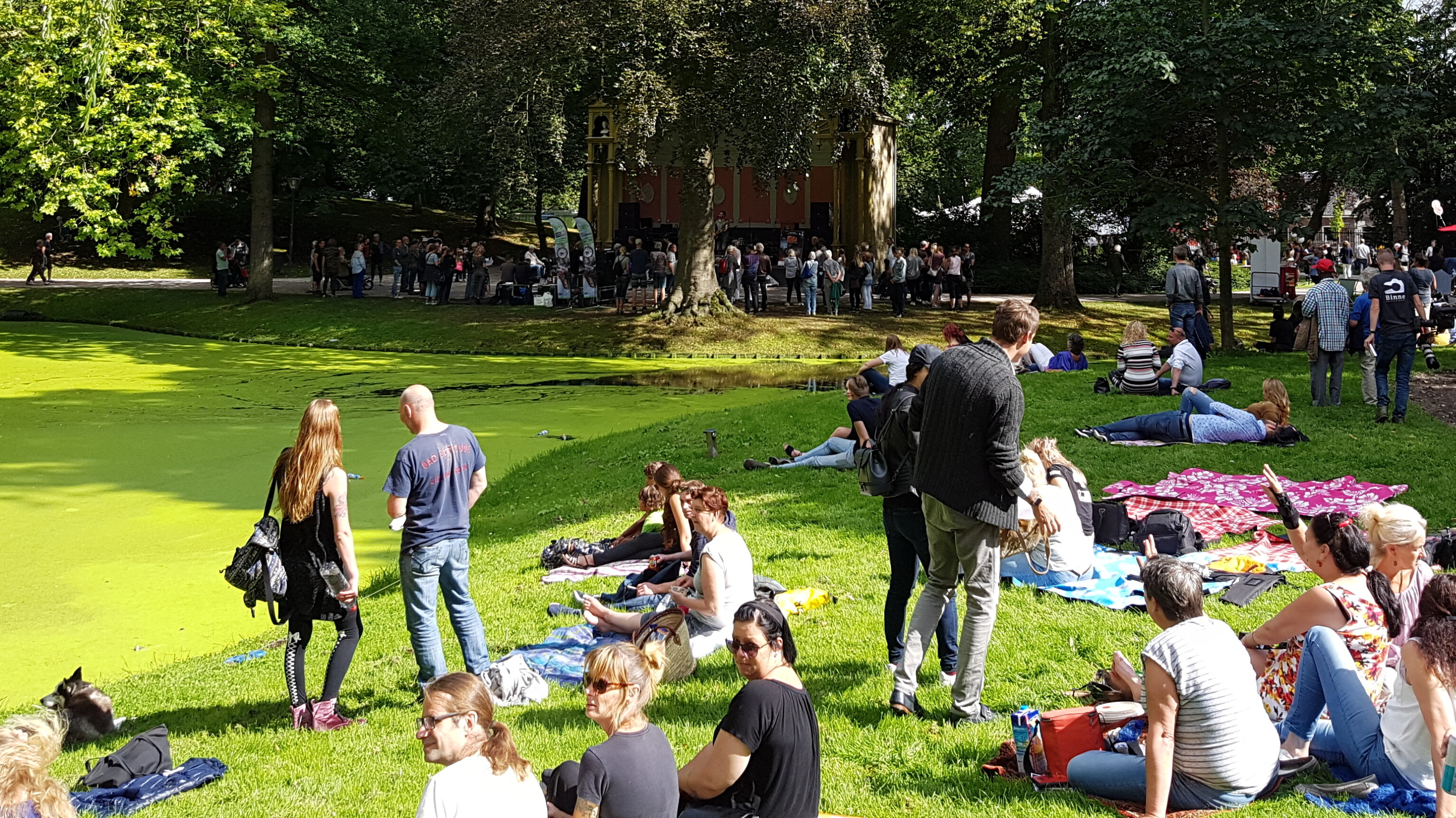 De Prinsentuin in Leeuwarden