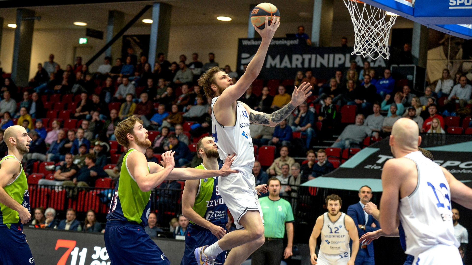 Donar verliest nipt van Leiden na spannende slotfase RTV Noord