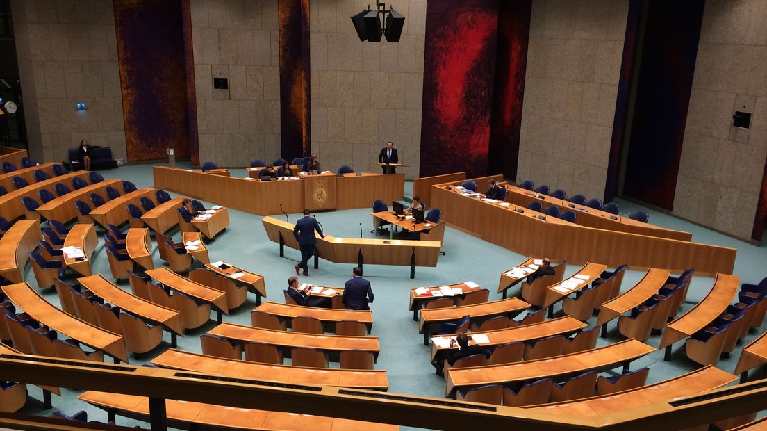 Het mediadebat in de Tweede Kamer (Foto RTV Drenthe: Serge Vinkenvleugel)