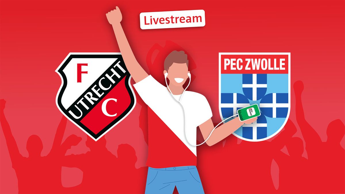 Livestream FC Utrecht - PEC Zwolle: Luister vanaf 14.00 uur!