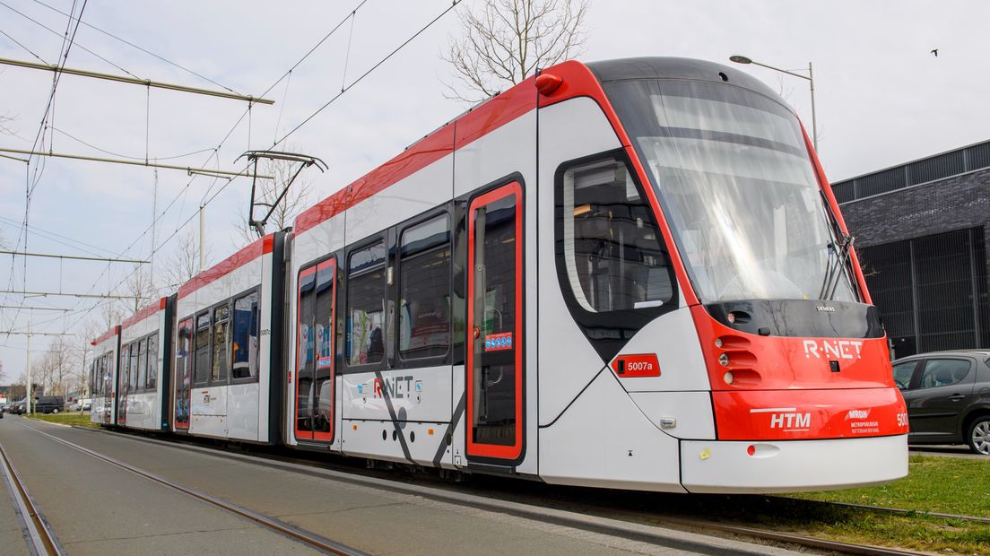 De nieuwe kleuren van de Aveniotram