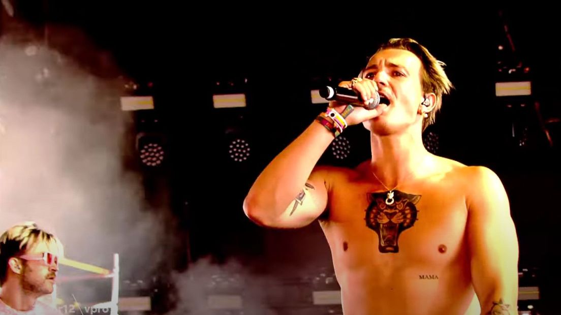 Goldband op Lowlands-stage