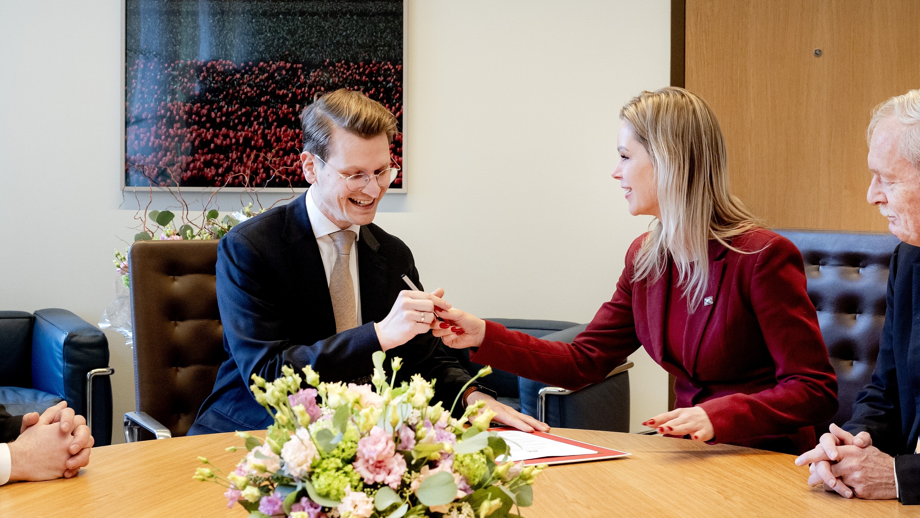 Femke Wiersma en har opfolger Jaimi van Essen