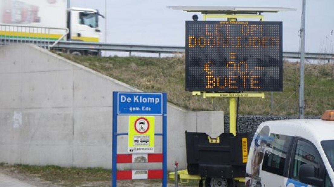 Ede: mogelijk aanpassing 'bonnentunnel'