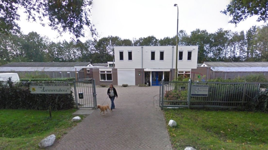 Het Drents Dierentehuis in Beilen (Rechten: Google Streetview)