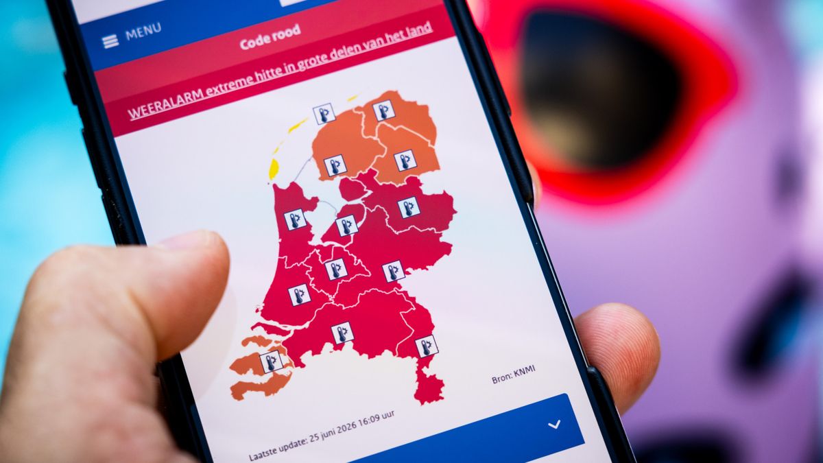 Wat is vrijdag open en wat is dicht nu code rood is afgegeven vanwege extreme hitte?