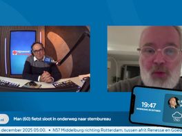 Gesprek met John Bijl in het eerste uur van de Rijnmond Verkiezingsuitzending