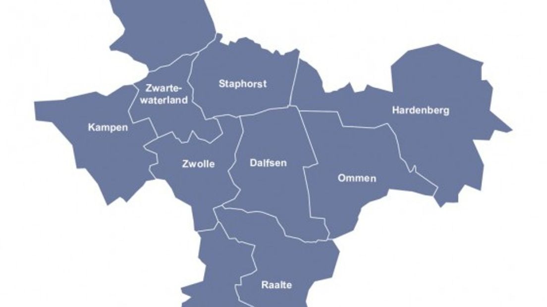 werkgebied GGD IJsselland