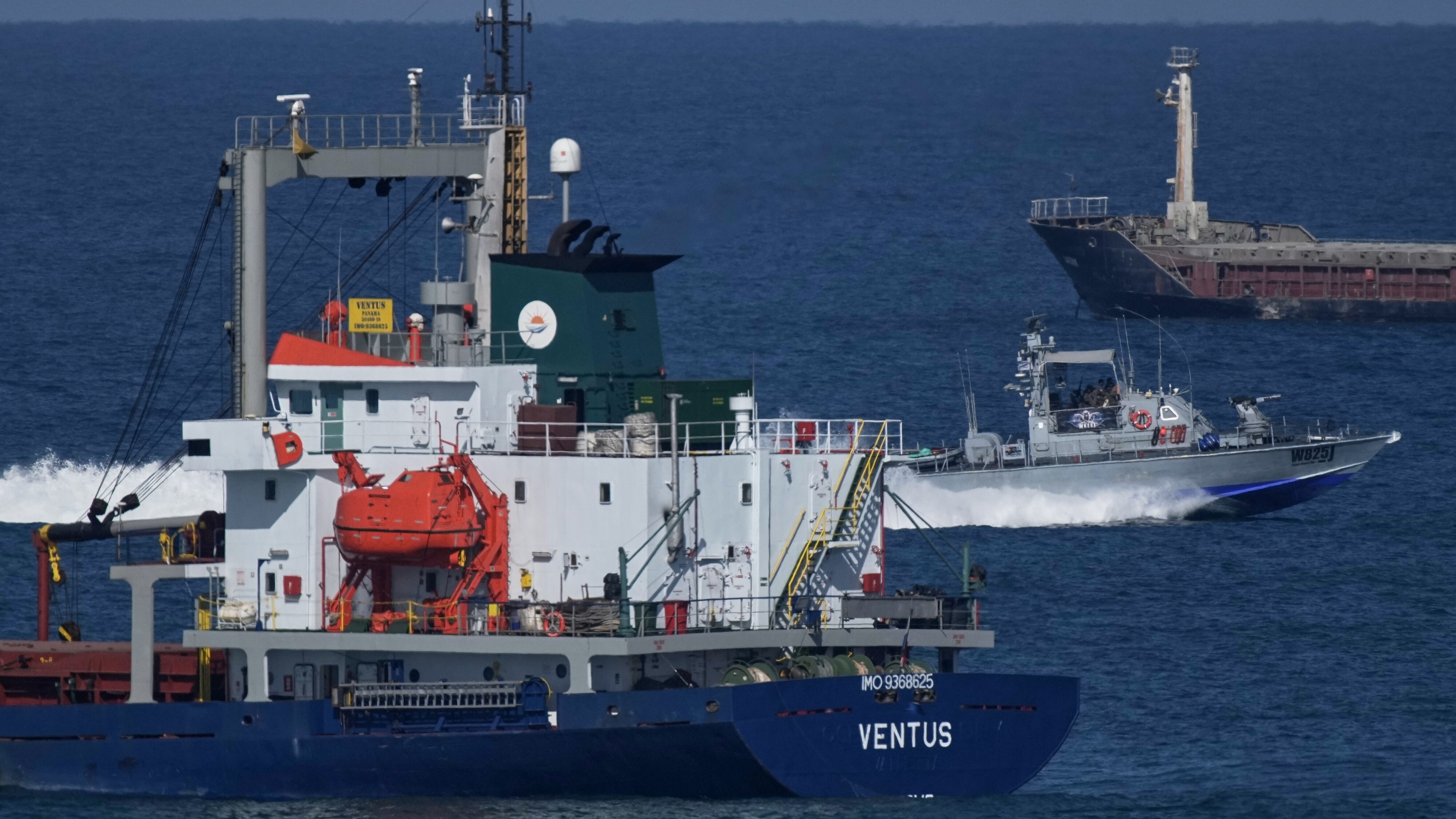 De Israelyske Marine foar de haven fan Ashdod