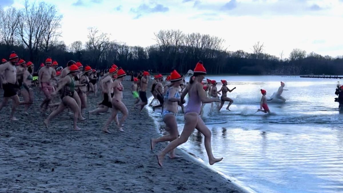 Nieuwjaarsduik in Ouddorp afgelast, ook duik in Rockanje van de baan