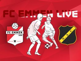 Lees terug: FC Emmen uitgeschakeld na zwak optreden tegen NAC Breda en kan eredivisie vergeten