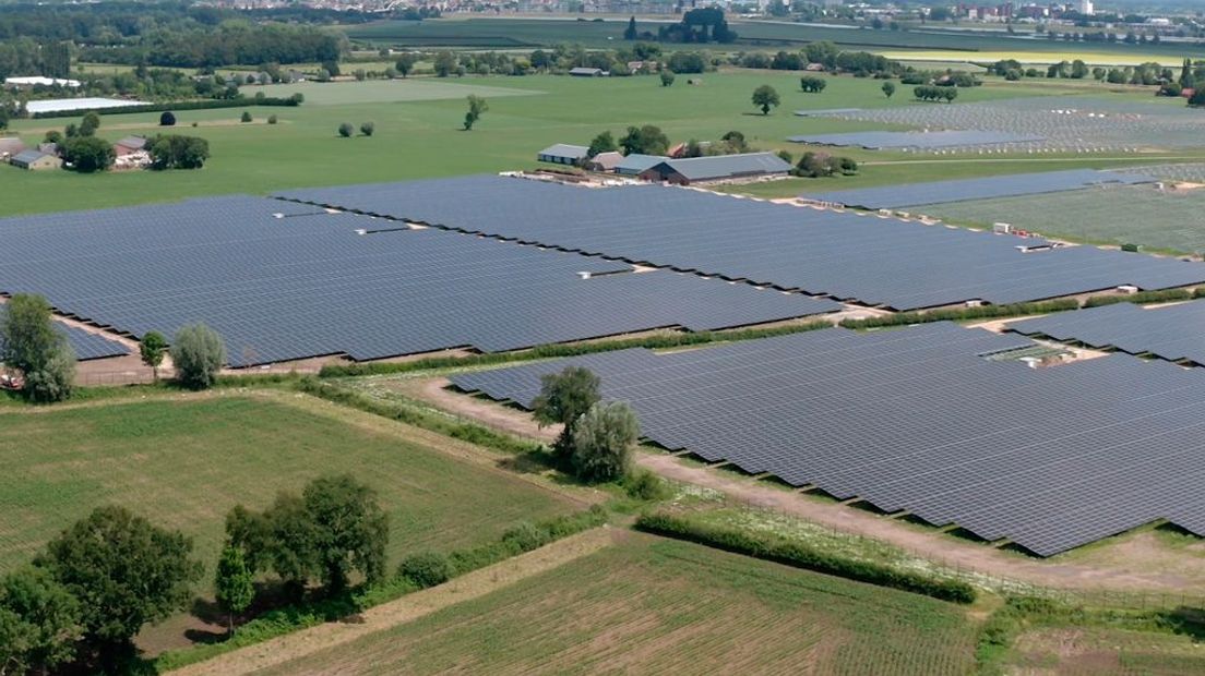 Een zonnepark in Wilp. Is dit de toekomst van Loenen?