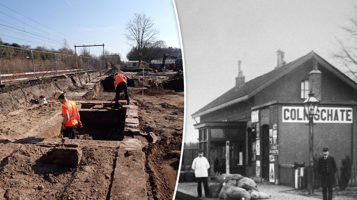Bouwvakkers stuiten op resten historisch station Colmschate