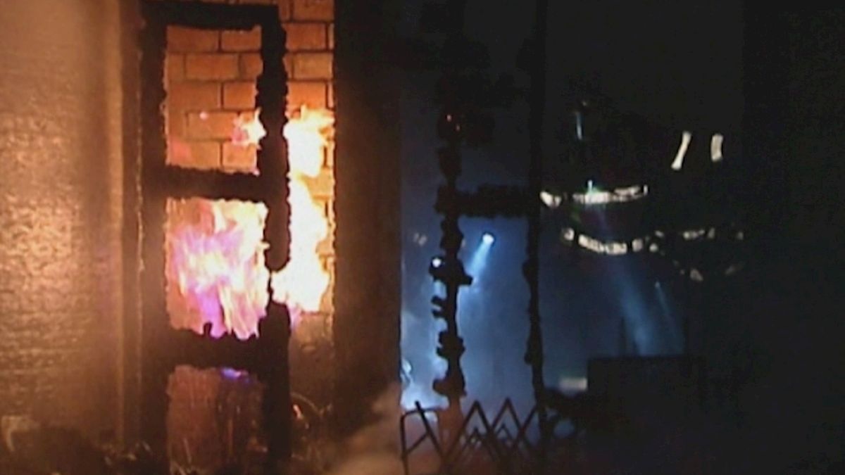 Recreatiewoning brandt af in Rheezerveen