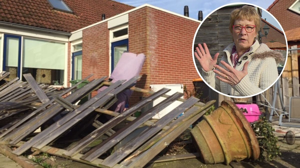 Schrik nog groot na windhoos Bruinisse: 'Ons raam stond helemaal bol!'