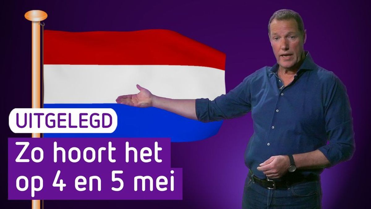De vlag mag uit op 4 en 5 mei: zo hoort het - Omroep Gelderland