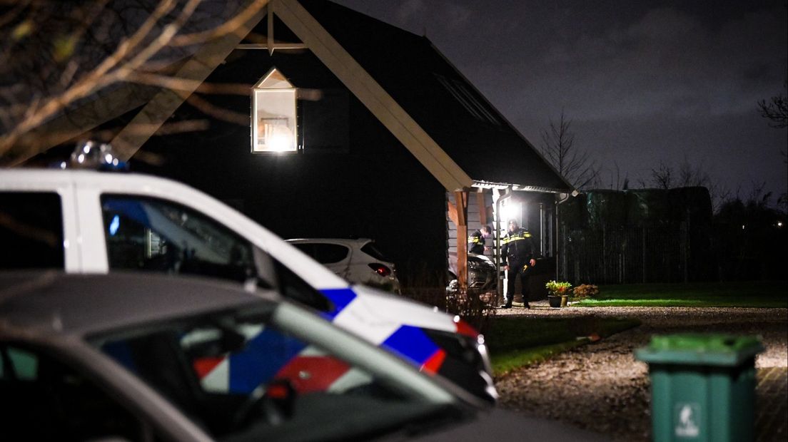 Politieonderzoek aan de Bovenkerkseweg in Stolwijk
