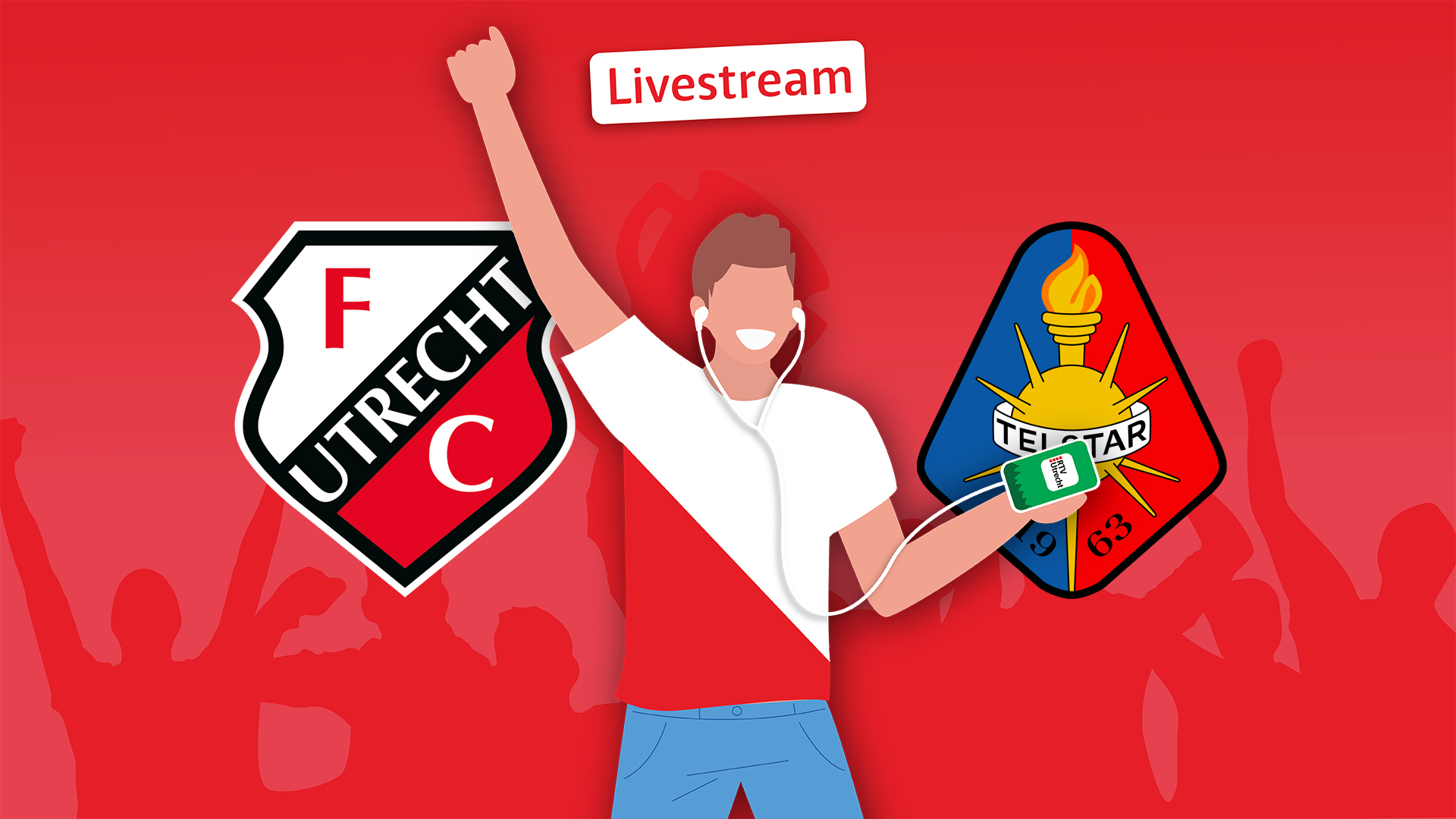 Livestream FC Utrecht - Telstar | Luister vanaf 16.00 live