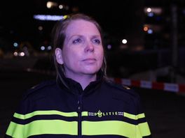 Kristel Arntz van de politie Rotterdam reageert op de steekpartij.