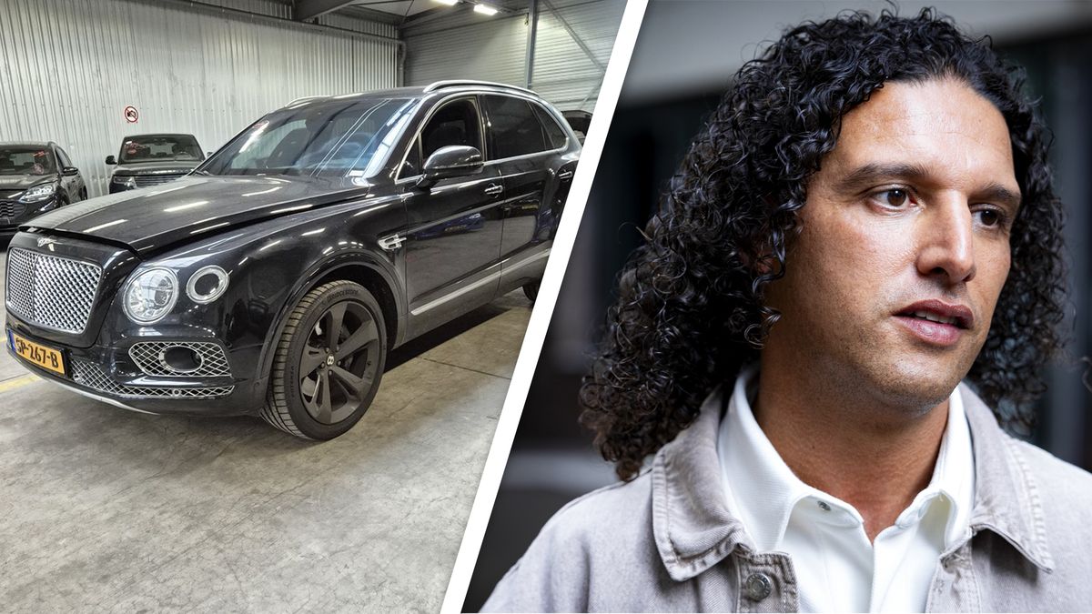 Peperdure Bentley van rapper Ali B. onder de hamer