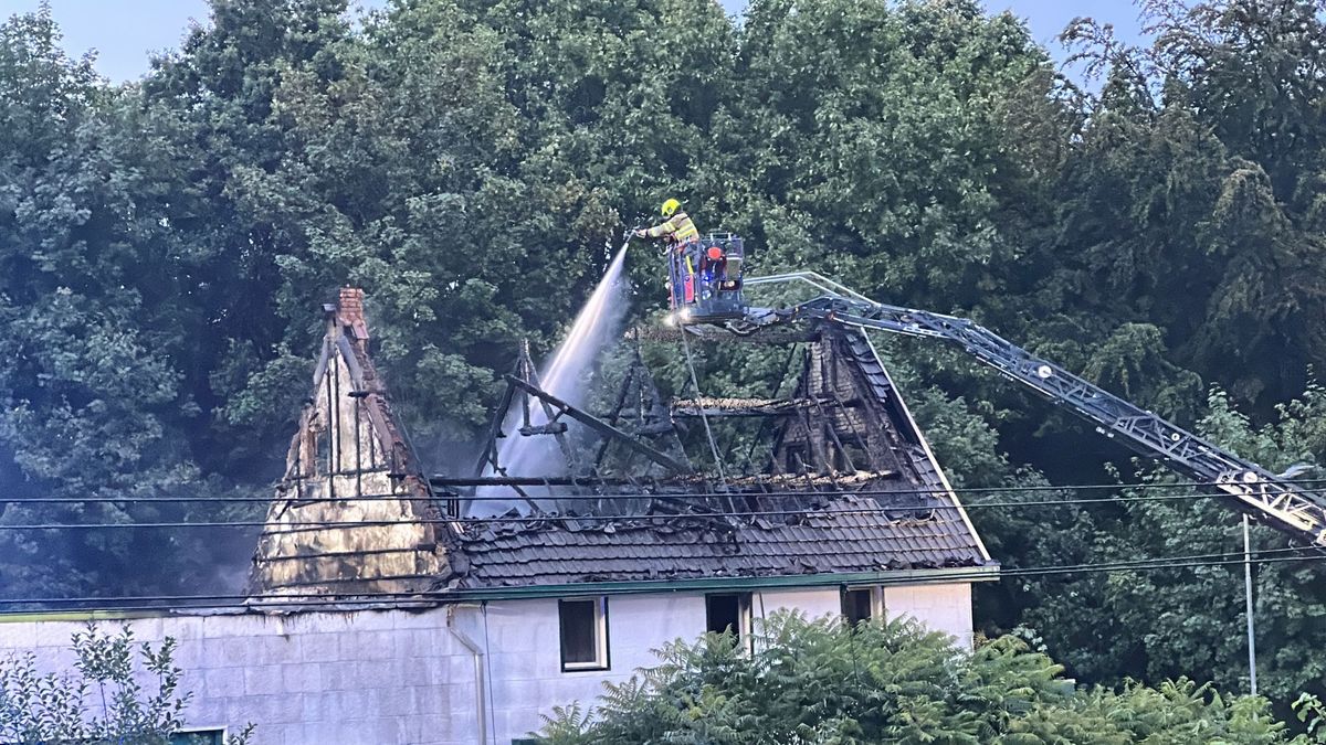 Woning in Elsloo verwoest door uitslaande brand
