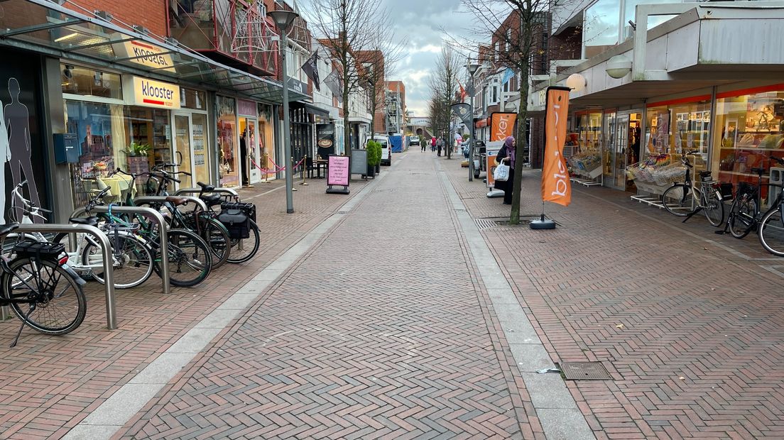 Het centrum van Delfzijl