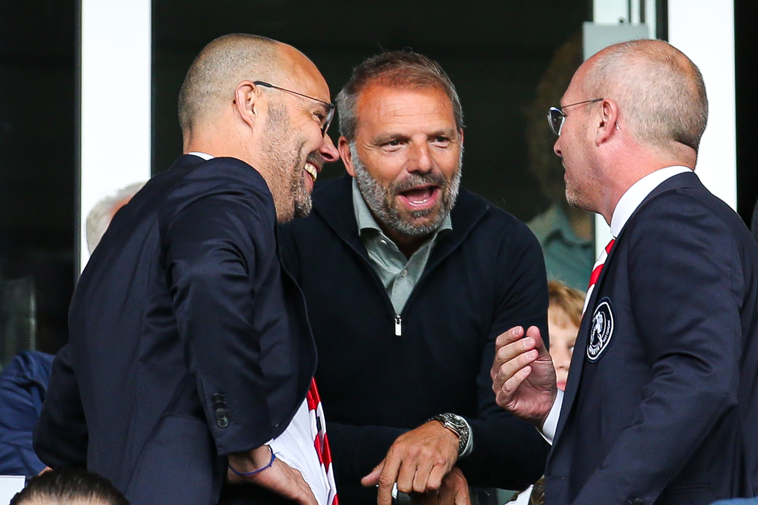 Van links naar rechts: Gerard Nijkamp, Maurice Steijn en algemeen directeur Manfred Laros