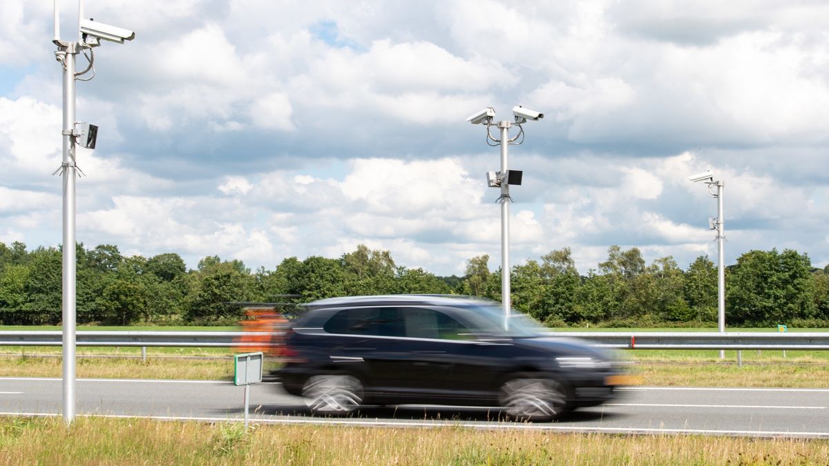 Meer dan 25.000 boetes bij trajectcontrole Drachten - Donkerbroek