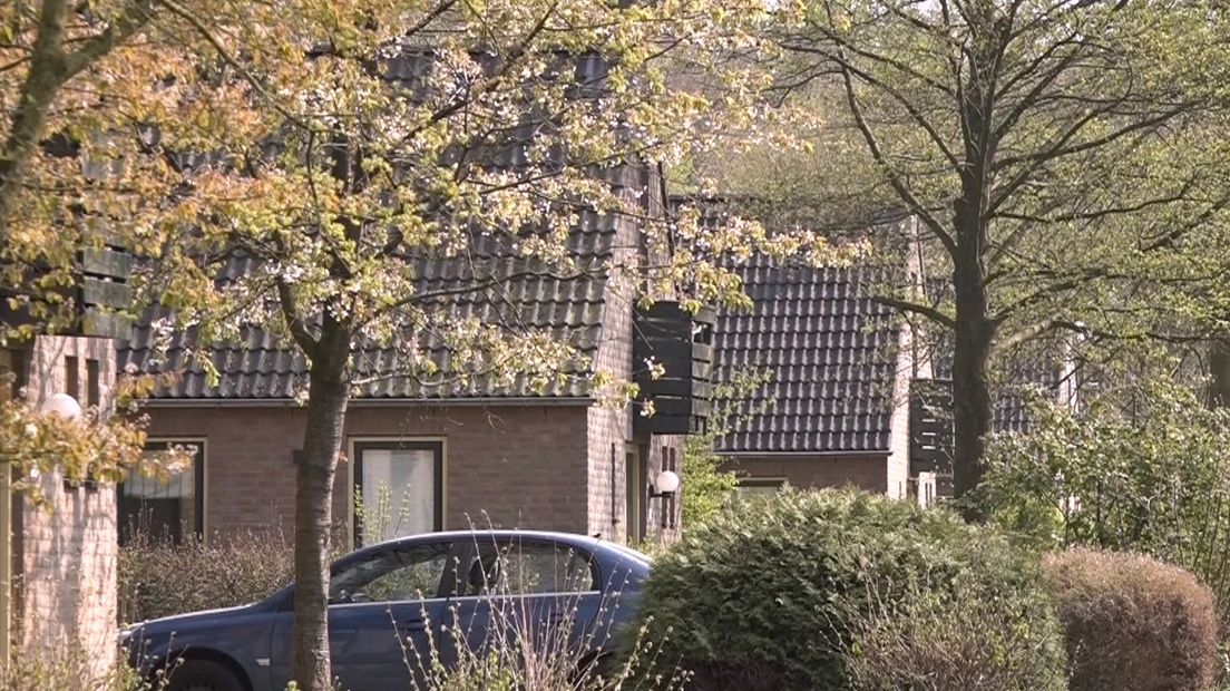 Huisjes in de Groene Heuvels bij Ewijk.