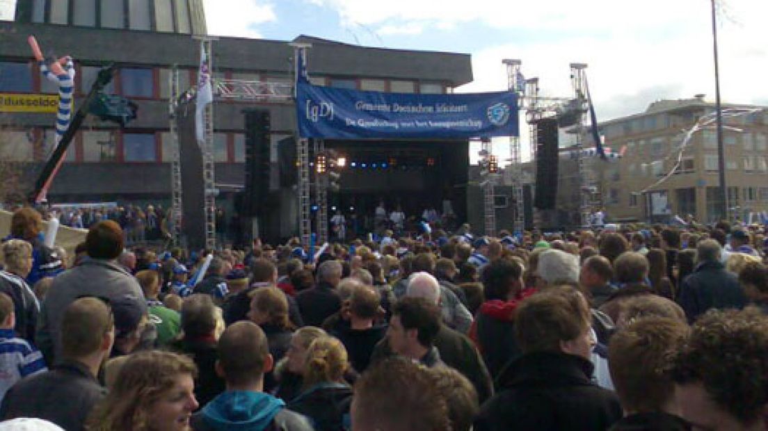 Rustig kampioensfeest De Graafschap