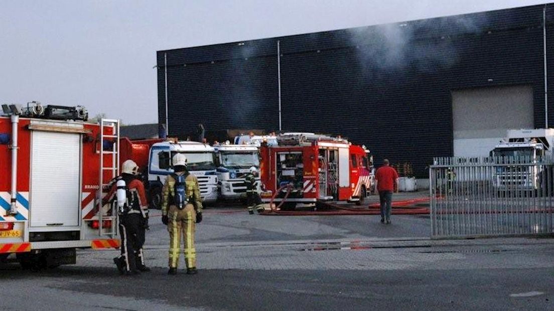 Brand in Almelo