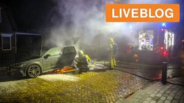 Audi A3 brandt uit • grote drugsvangst