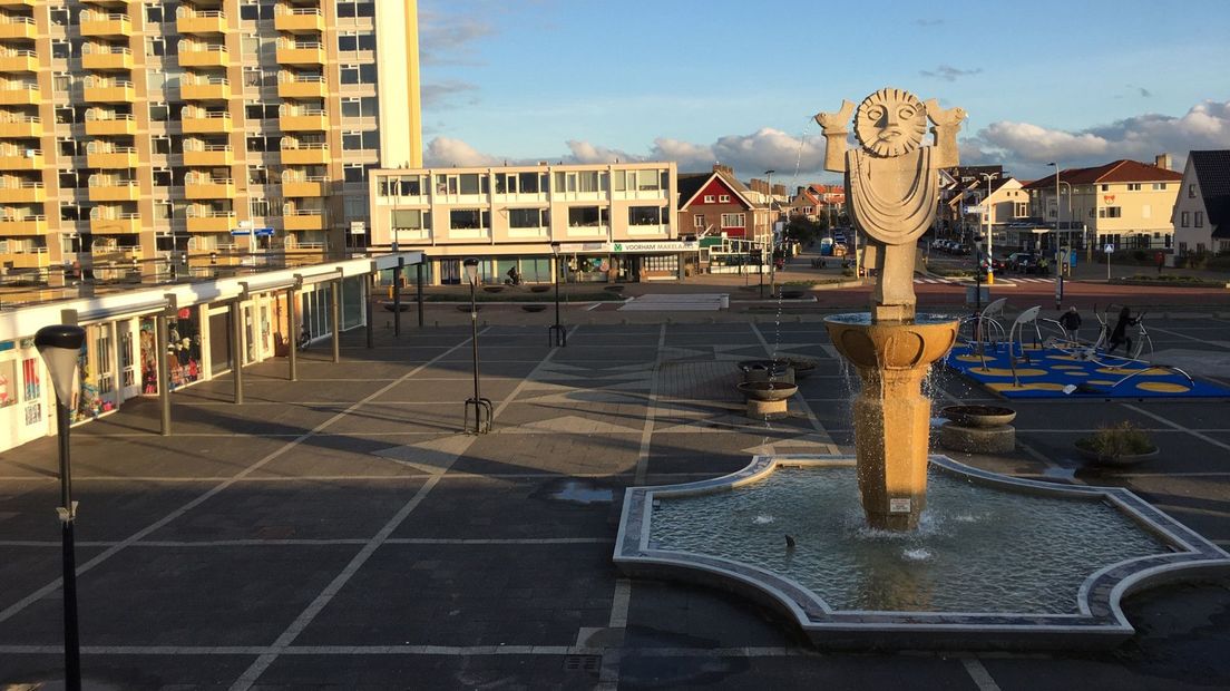 Het Vuurtorenplein in Noordwijk