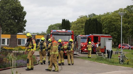 Brand in asielzoekerscentrum door fatbike