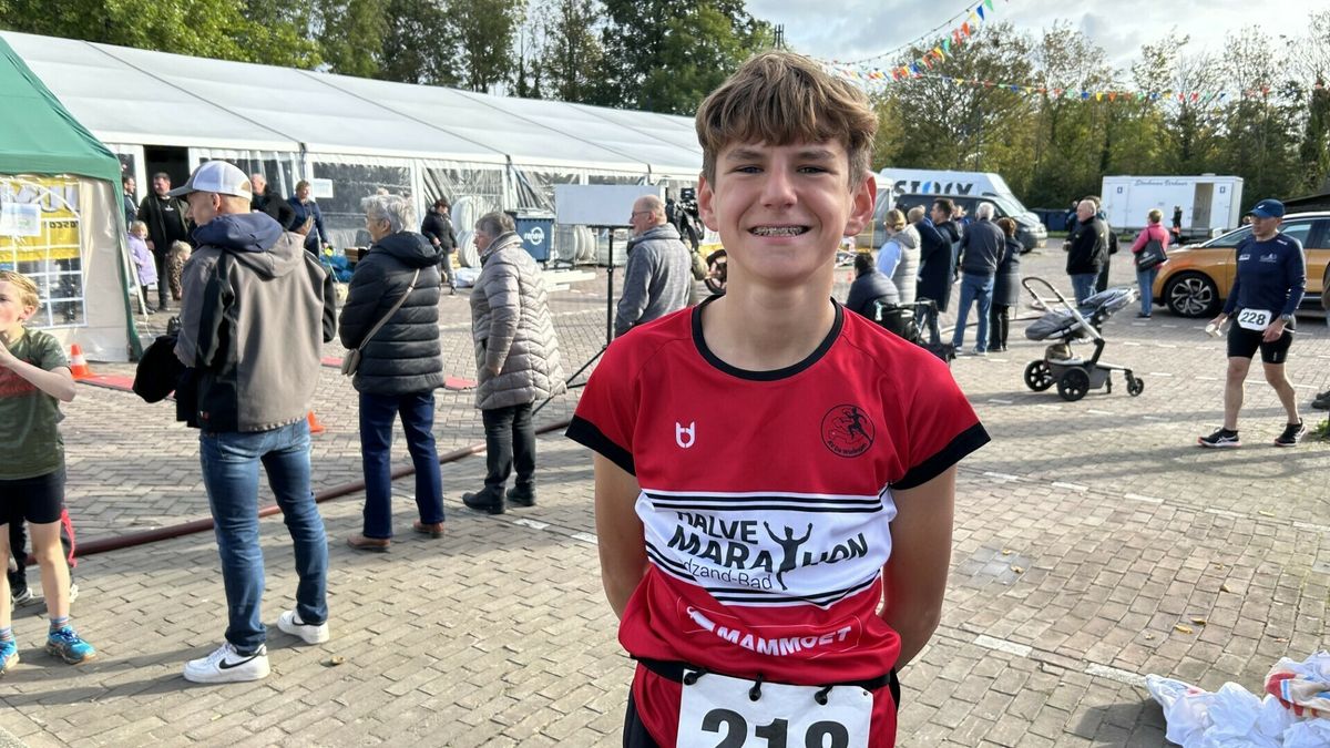 Hardlopen om 80 jaar bevrijding Hoofdplaat te vieren: 'Mooi dat ik hier kan winnen, wat zij ook dede