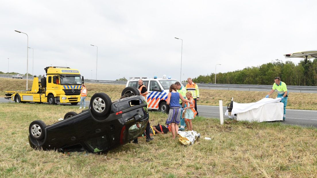 Omstanders verleenden eerste hulp voordat de ambulance kwam.